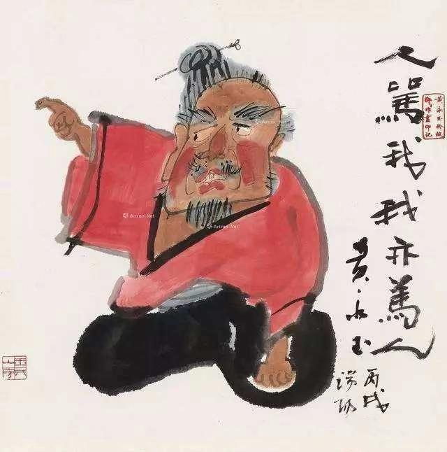 他是范曾的“死对头”，对骂半个世纪，最终用一幅画让范曾闭嘴